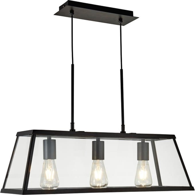 Searchlight Hanglamp Voyager 3-lichts - 4613-3BK