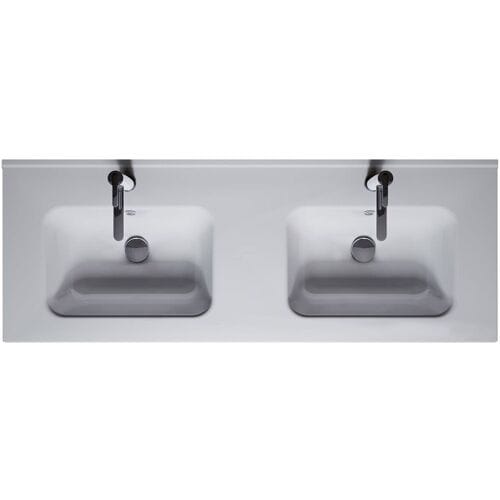 Riho Porto Square built-in double washbasin 120 cm, W018011005