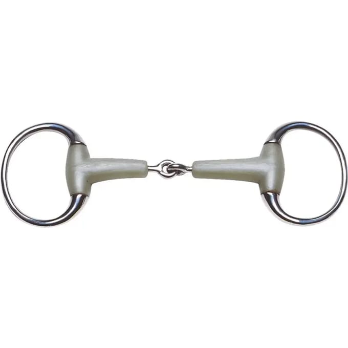 Olijf flexi bit ringen voor paarden Feeling