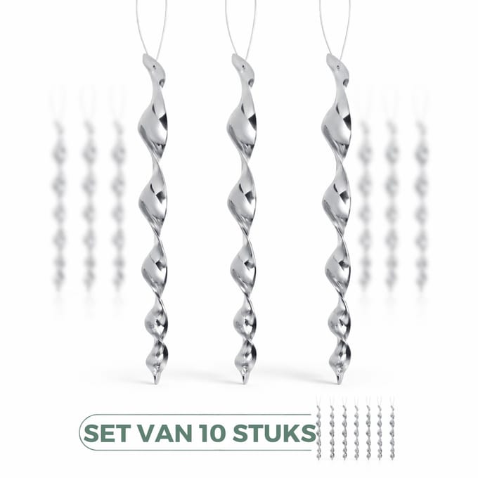 Duivenverjager- 10 Stuks- Vogelverjager- Duivenwering- Vogelpinnen- Hard Plastic- Silver