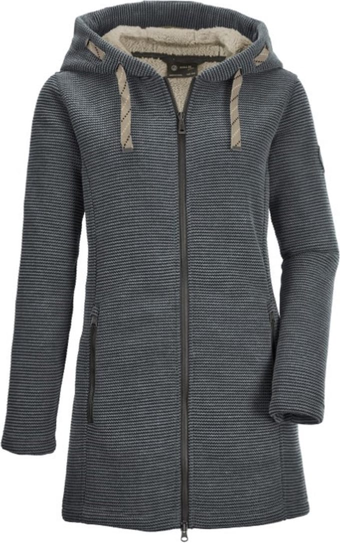 Killtec dames vest - Gevoerd vest dames - knitted/gebreid - 37640 - aquaverde - maat 36