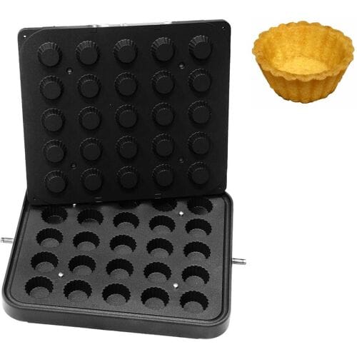GGM Gastro Platten für Tartelette-Maschine TMPIC - Form: 25x Cupcake - Ø 50mm