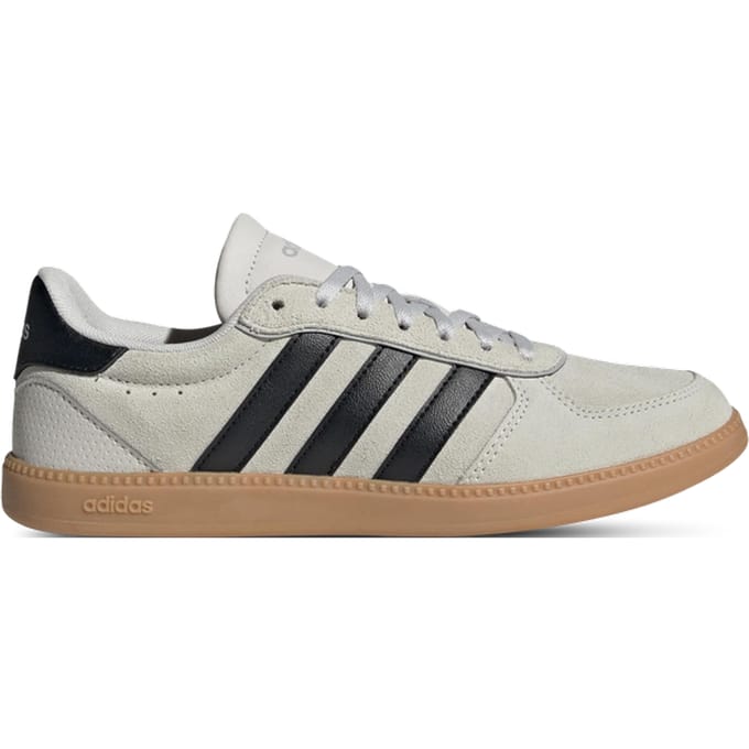 Adidas Breaknet Sleek Sneakers Dames - Grijs - Maat 40 - Leer