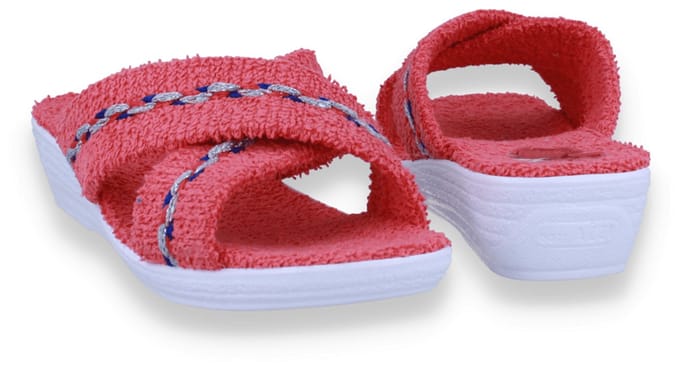 Patrizia Dames Pantoffel Koraal | Rood | Maat: 39