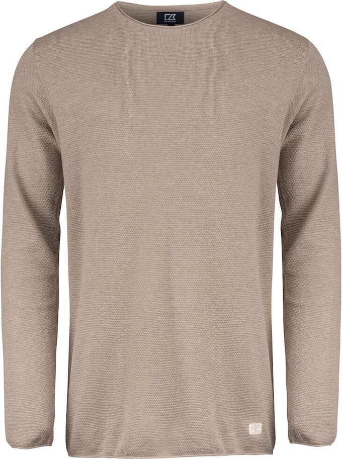 Cutter & Buck Carnation Sweater Heren 355426 - Taupe - M