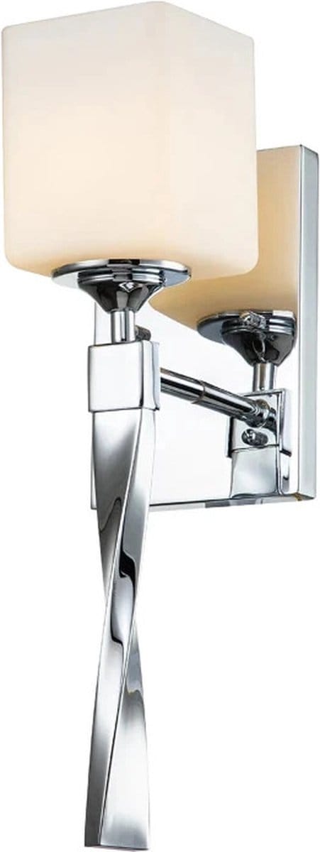 Kichler LED Wandlamp Marette | 3W 3000K 300Lm 830 | IP44 | Polished Chrome