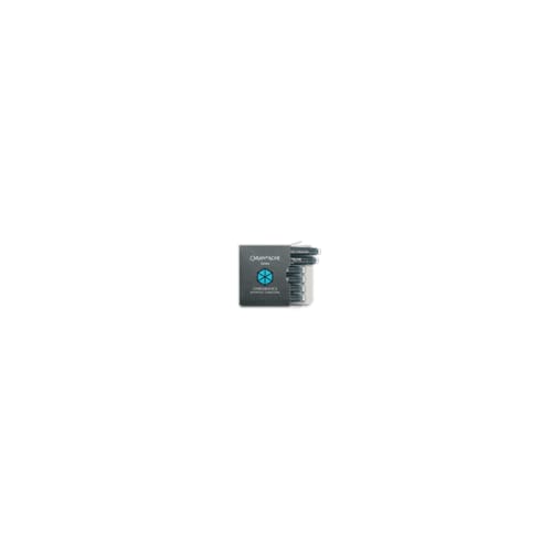 Caran d'ache vulpenvulling chromatics per 6 stuks, hypnotic turquoise