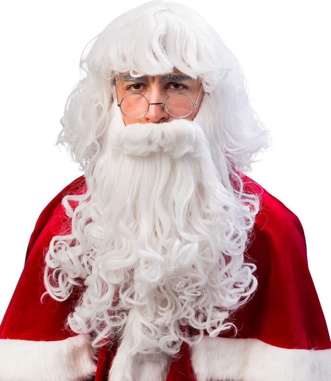 Santa Claus Set Naturel