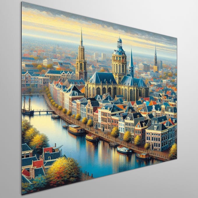 Kunstprint | Wanddecoratie | Dibond | 100 × 100 cm