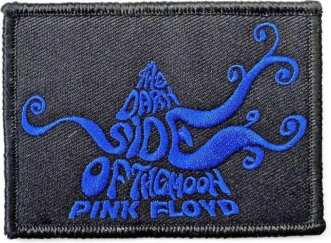 Pink Floyd - Dark Side Of The Moon Swirl Patch - Zwart