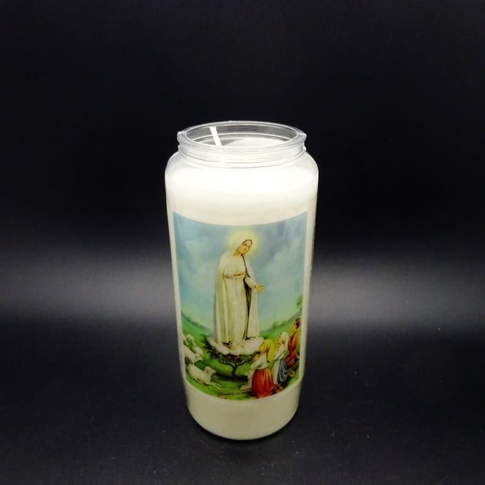 Noveenkaars Heilige Vrouw 013 - 6 dagen brander (5 stuks)