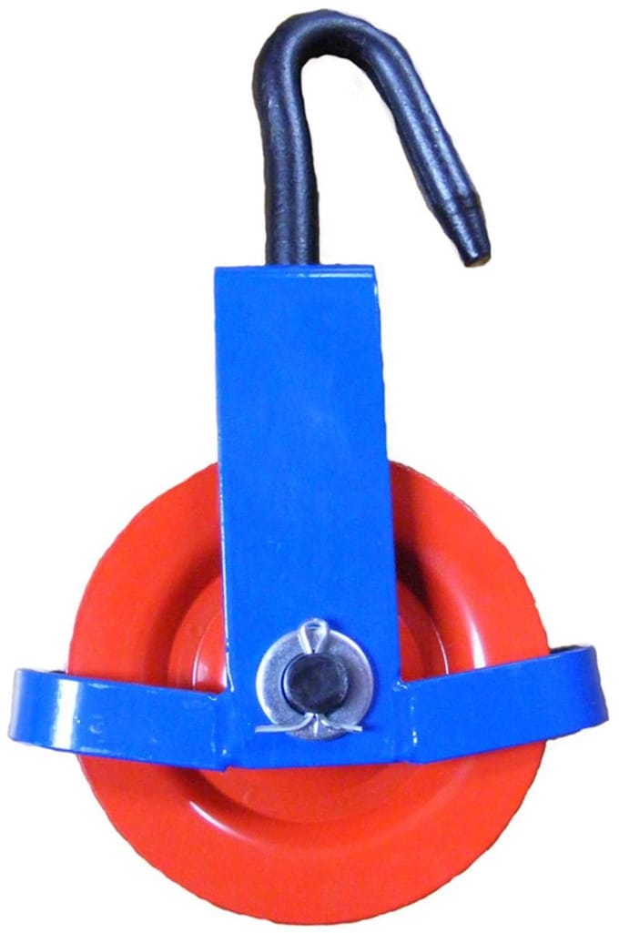 Pamuła - Katrol - 180mm - Haken - Max. Belasting 250kg
