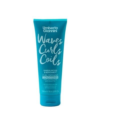 Umberto Giannini Waves Curls Coils Curl Defining Conditioner voor krullend haar Heren 250 ml