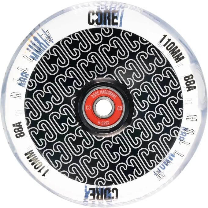 CORE Hollowcore V2 Stuntstep Wiel Clear Black
