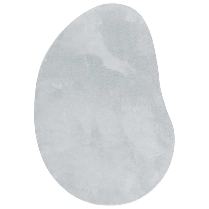 vidaXL - Tapijt - HUARTE - Grijs - 100 - x - 200 - cm - Polyester