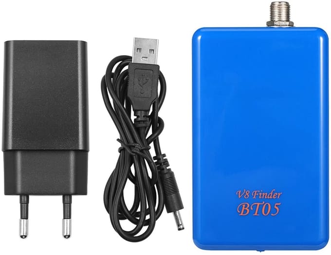 Allecto - Satellietzoeker - V8 Finder - Bluetooth verbinding - HD kwaliteit - Multi standaard decodering - Perfect voor het afstemmen van satelliet...