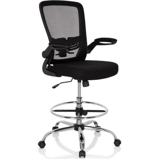 Bureaustoel VENDO WORK netstof / stof - zwart hjh OFFICE