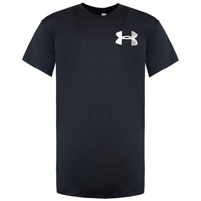 Under Armour HeatGear T-shirt voor dames, zwart