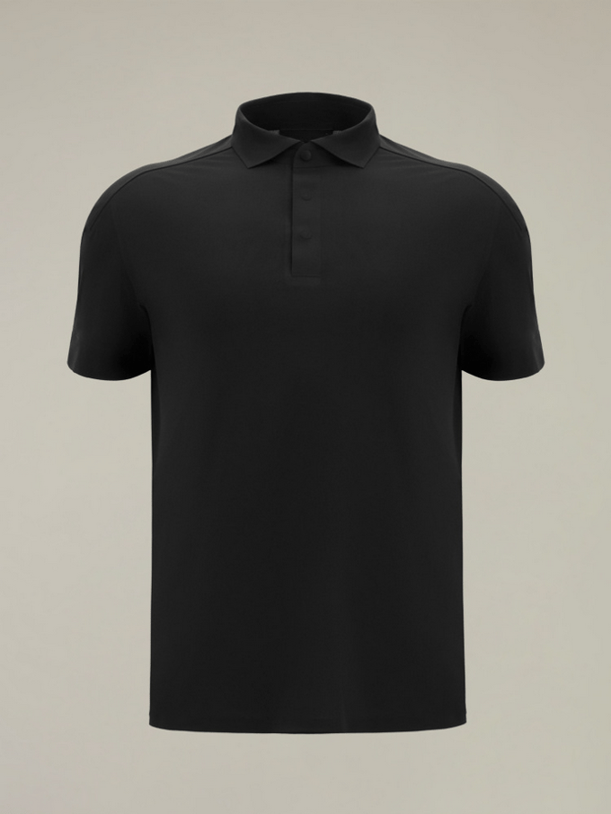 polo charlie man zwart