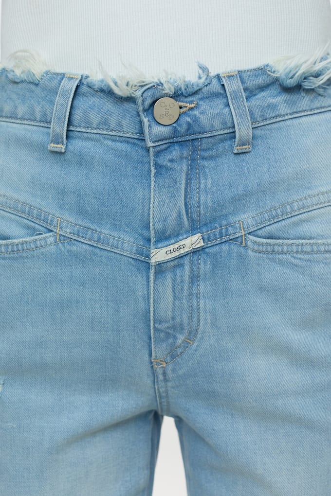 Closed Pedal Pusher Jeans Light Blue Taglia: W25L32 | Pantaloni Outlet | Donna | Blu