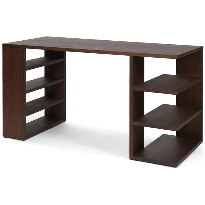 Ferm Living - Edre bureau - donker gebeitst grenen - bruin