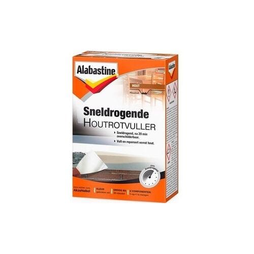 Alabastine Sneldrogende Houtrotvuller (2K) - 465 gram
