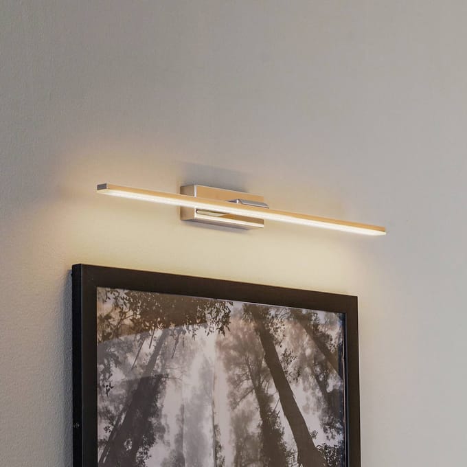 MCJ LED wandlamp Miroir 60 cm chroom 3000K