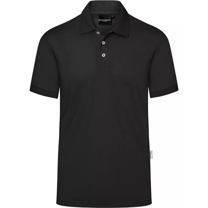 Karlowsky Heren Modern-Flair Werkpoloshirt (Zwart)