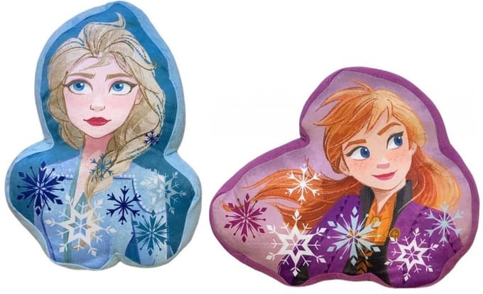 Disney Frozen - Kussen - Sierkussen set - 2 Stuks - Gevuld - Anna & Elsa.