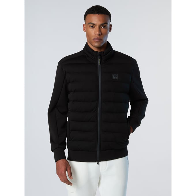 North Sails Sweatshirt Hybride ritssluiting