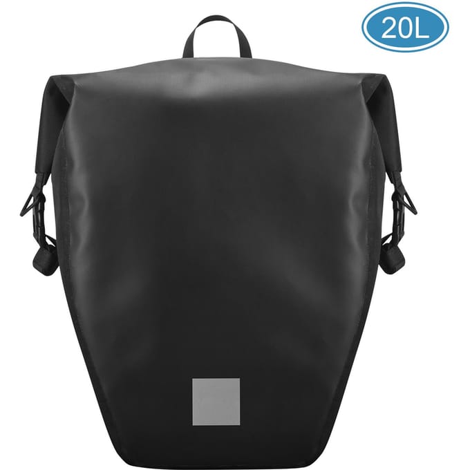 Sac de coffre de vélo étanche 10L, sac de support arrière de vélo, sac de voyage 20L