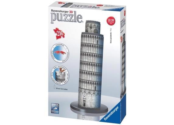 Ravensburger Toren van Pisa- 3D puzzel gebouw - 216 stukjes