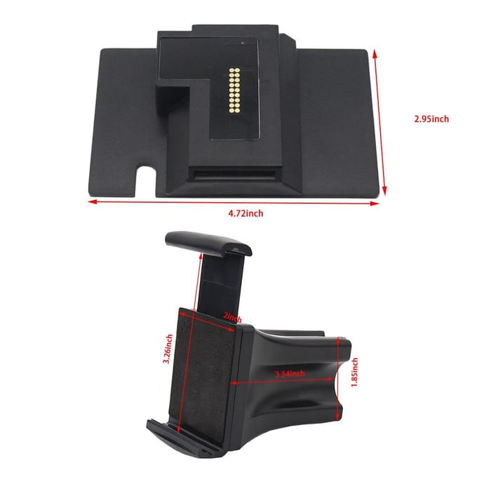 Motorfiets Telefoon Navigatie Beugel USB Oplaadhouder Telefoonhouder Standaard Vervanging voor K1600B zwart