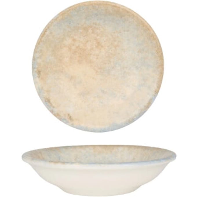Bonna Serveerschaal - Luz - Porselein - 9 cm (50cc) - set van 2