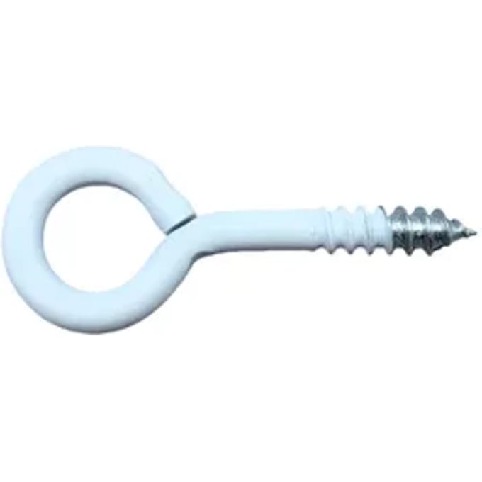 Sencys Schroefoog 6x40mm Wit Per 4