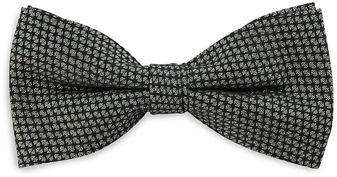 Sir Redman - Strikken - strik Silver Celebration - zwart / zilver