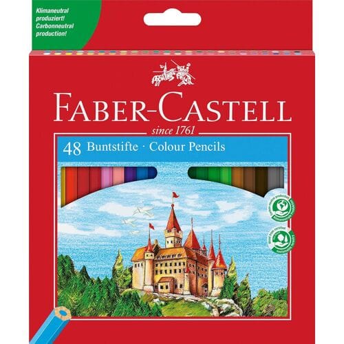 Faber-Castell kleurpotloden - Castle - 48 stuks - FC-120148