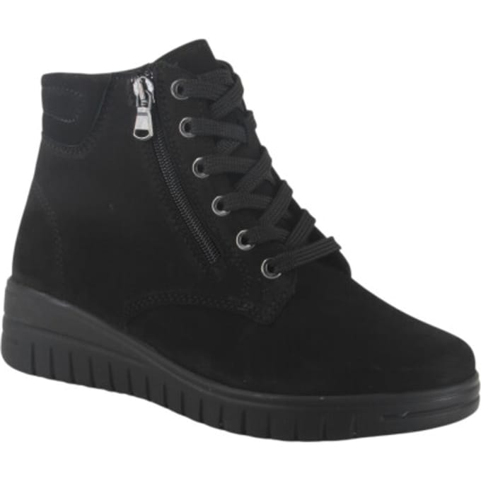 Ti Comos 2520009-000 dames veterboots sportief maat 38 zwart