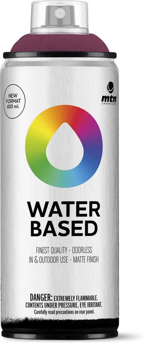 MTN Water Based Spuitbus - verf op waterbasis - RV-324 Red Wine - 400ml