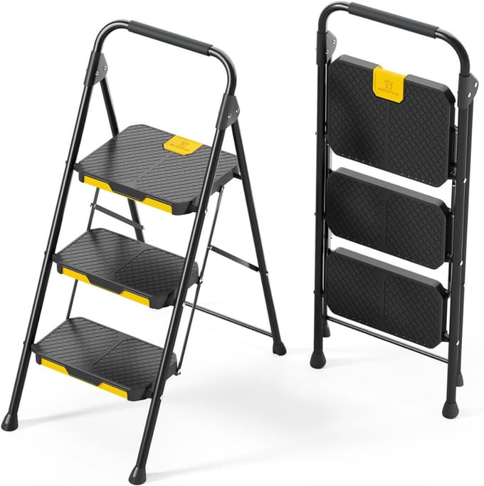 CLGP® Huishoudtrap - Keukentrap - Huishoudladder