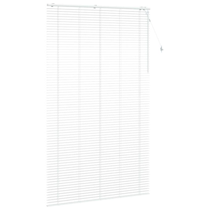 vidaXL - Venetiaanse - jaloezie - Wit - 155 - x - 250 - cm - 35 - mm