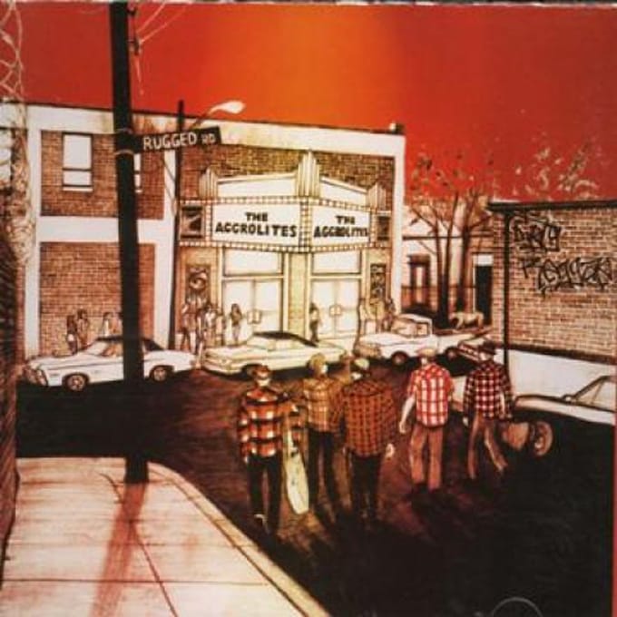 CD AGGROLITES - Rugged Road YCCD010 Young Cub 2011 US Reggae, Ska & Dub