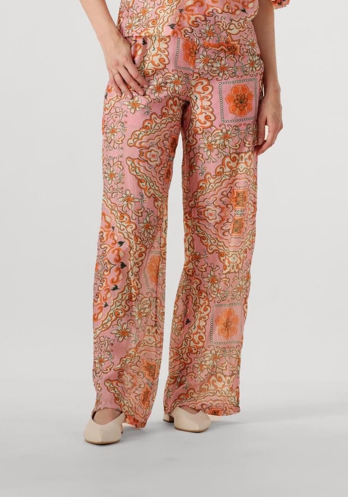 Object Objholly Hw Pant 138 Broeken Dames - Oranje - Maat 36