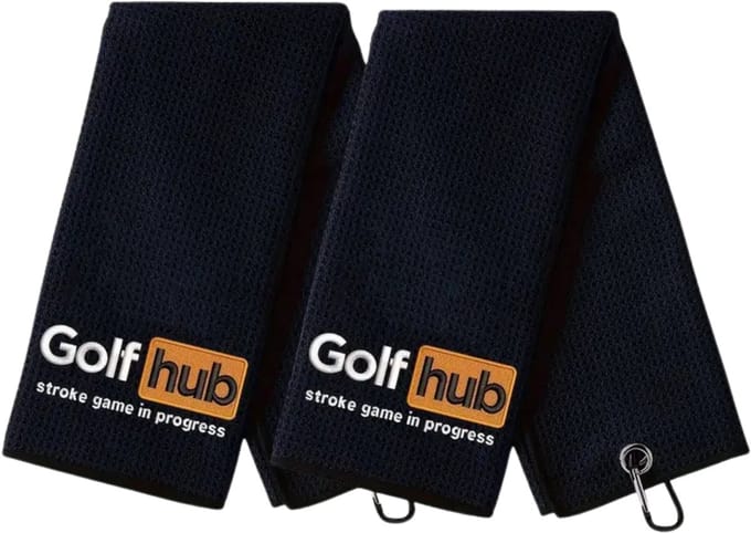 Nivard Golf Handdoek - Golfhanddoek - Golf Accessoires - Towel - Comfortabel - GolfHub - 2 Stuks