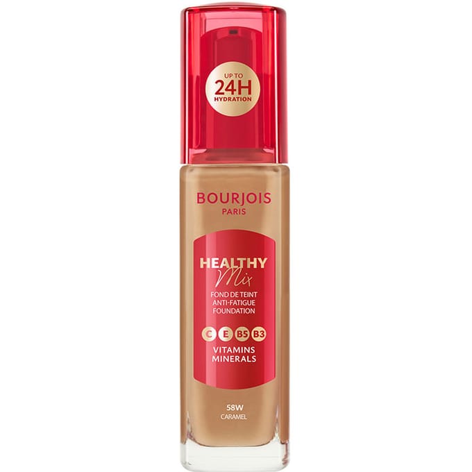 Bourjois Healthy Mix Anti-Fatigue Foundation 58W Caramel 30 ml