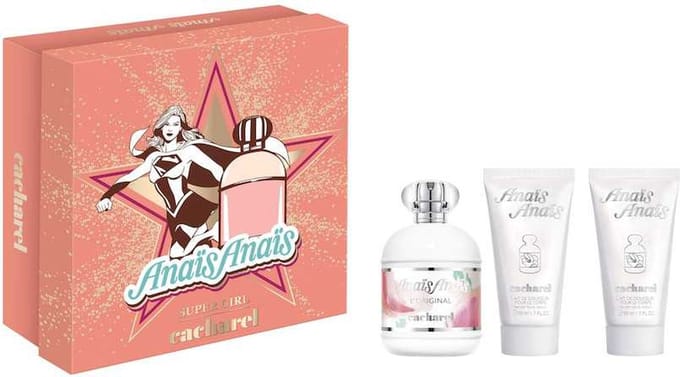 Cacharel Anaïs Anaïs Giftset - 100 ml eau de toilette spray + 2 x 50 ml bodylotion - cadeauset voor dames