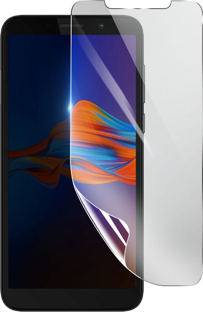 3mk, Geschikt voor Motorola Moto E6 Play, Schokbestendige Hydrogel Screenprotector, Transparant
