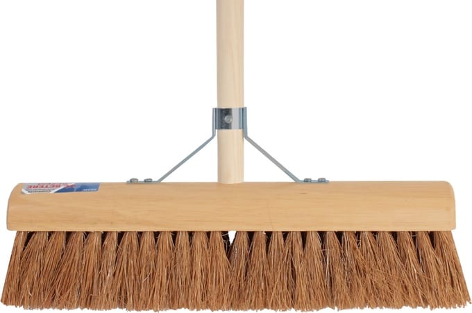 Talen Tools - Zaalveger - 40 cm - Cocosharen - Steel 150 cm