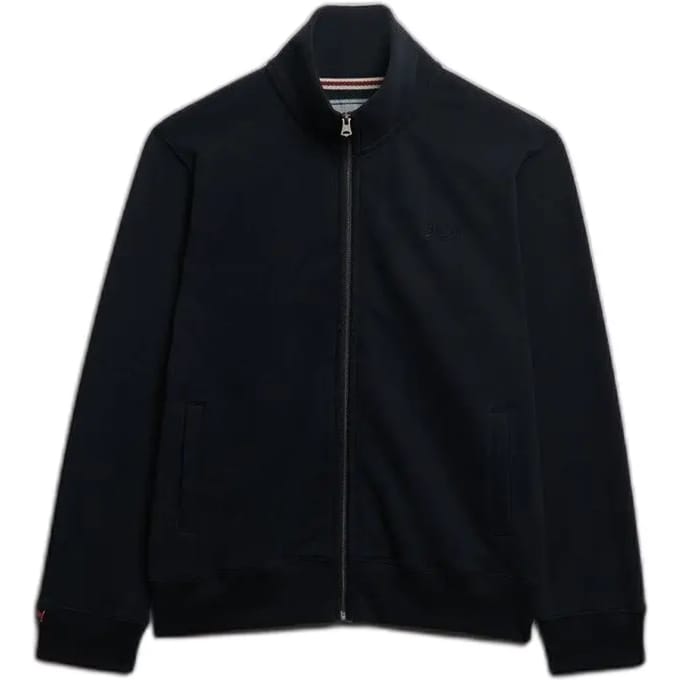 Superdry Essential Trainingsjack met Logo Blauw Grootte: M