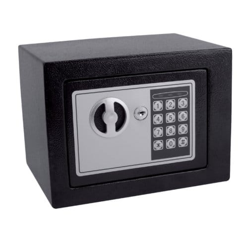 Kluis Pavo mini elektronisch 230x170x170mm zwart